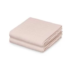 Muslin Cloths - 2 Pack - Shell(Cam Cam Copenhagen Muslin Cloths 2 Pack Shell)