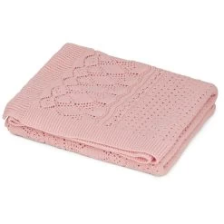 Pointelle Throw - Sorbet(Cam Cam Pointelle Throw Sorbet)