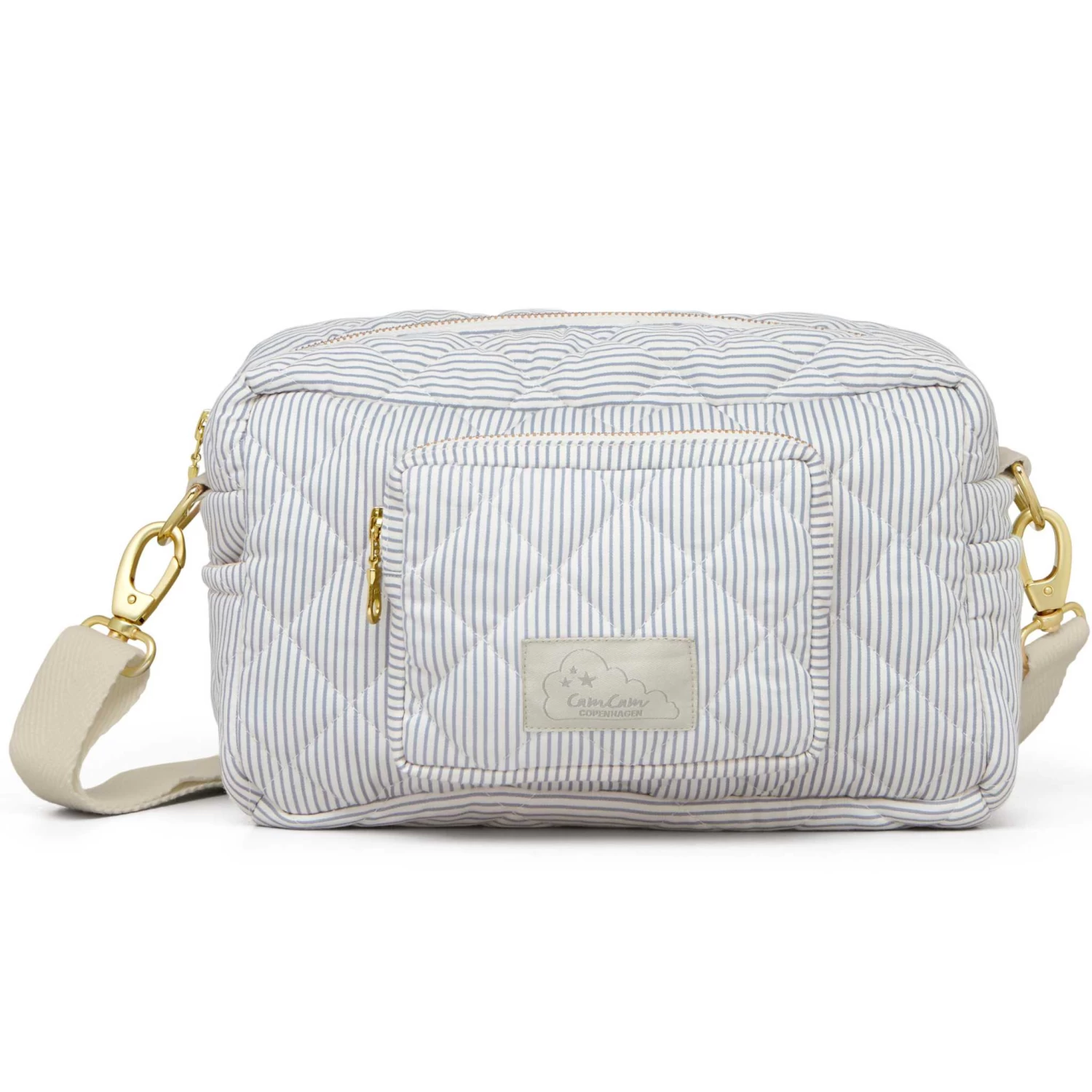 Small Changing Bag - Classic Blue Stripes(Cam Cam Copenhagen Small Changing Bag Blue White Stripes)