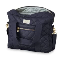 Quilted Baby Changing Bag - Navy(Cam Cam Copenhagen Quilted Baby Changing Bag Navy)