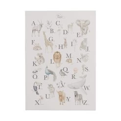 Alphabet Nursery Print(Cam Cam Copenhagen Alphabet Nursery Print)