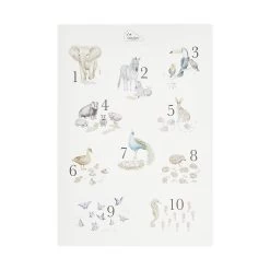 Number Nursery Print(Cam Cam Copenhagen Number Print)