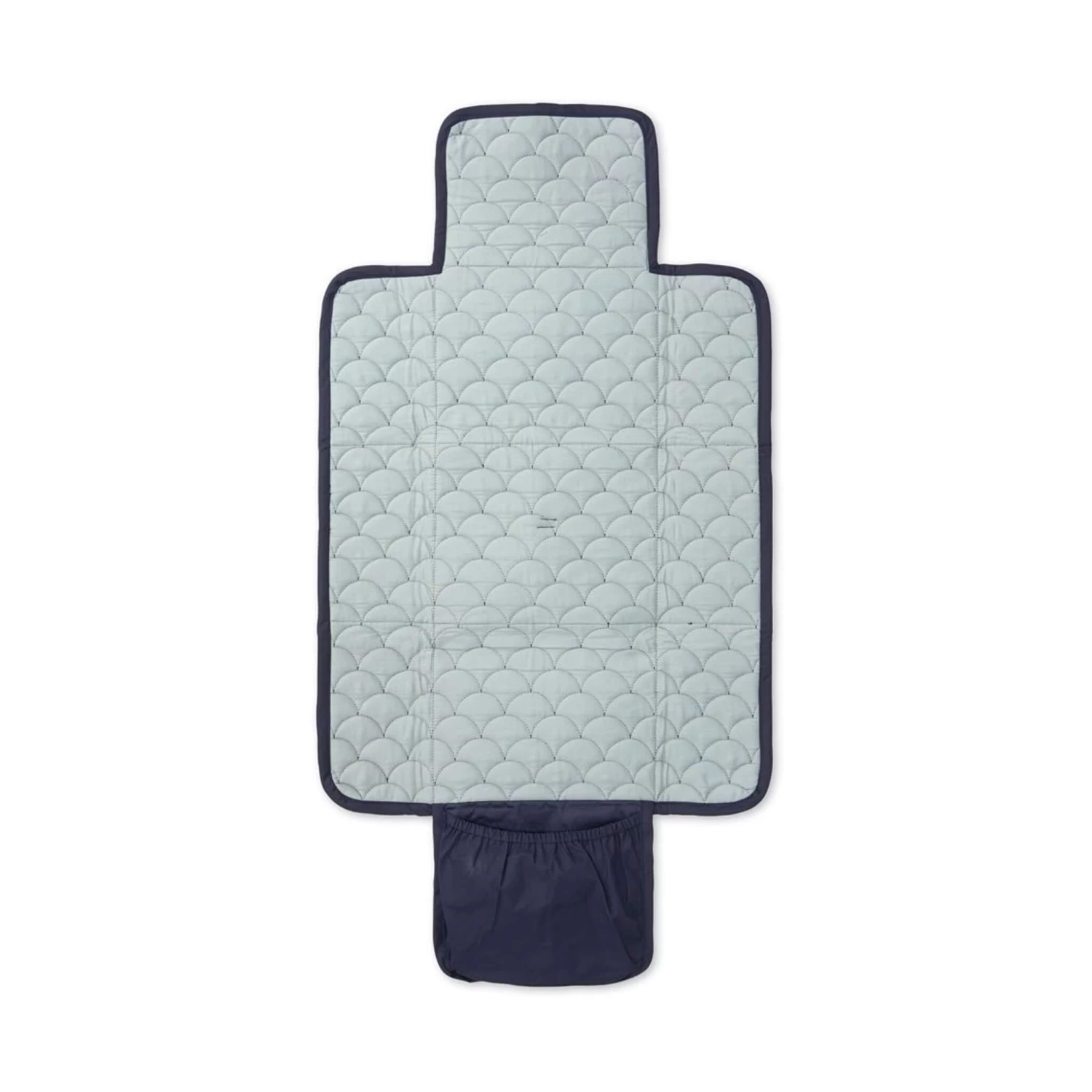 Quilted Baby Changing Mat - Navy(Cam Cam Copenhagen Quilted Baby Changing Mat Navy) - Image 2