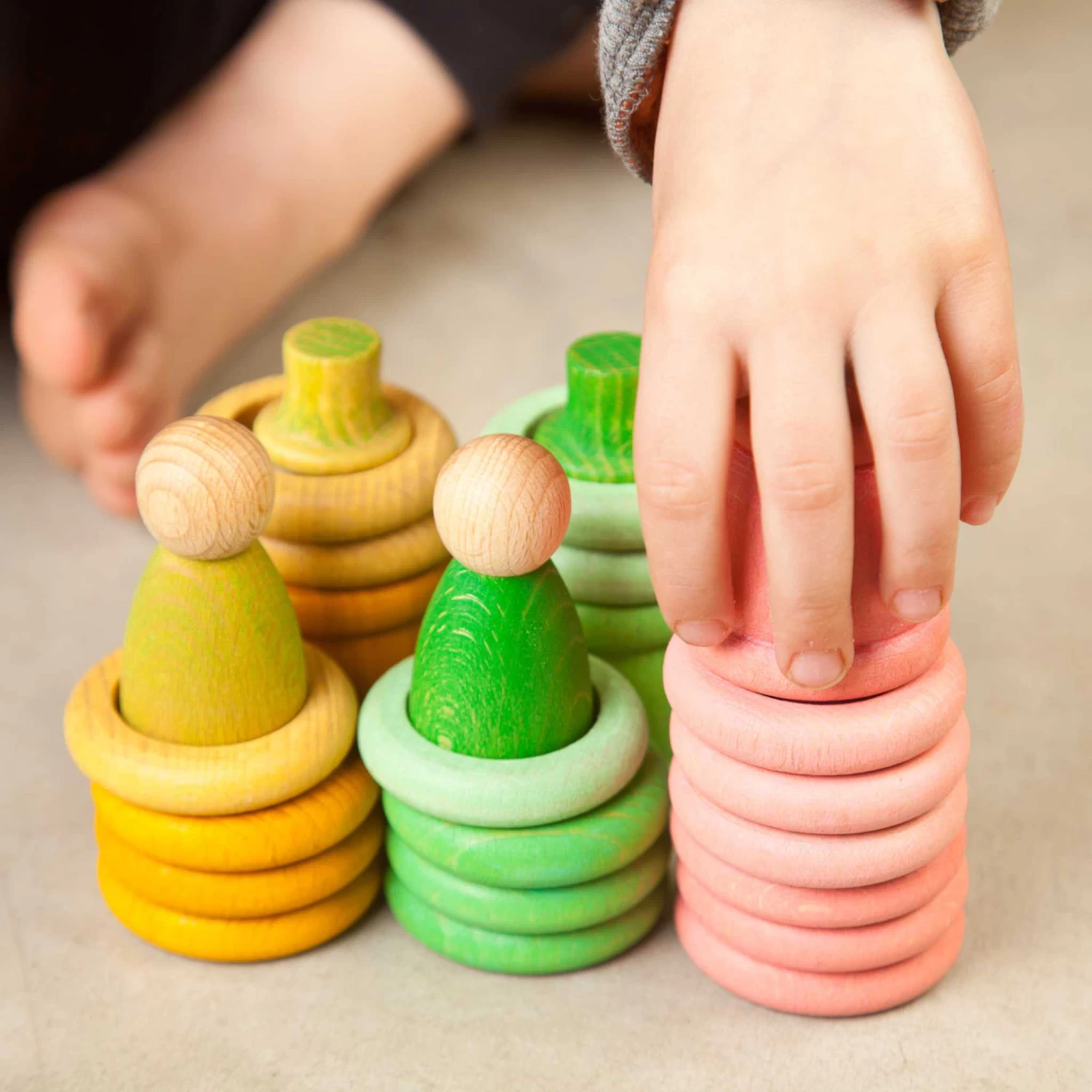 Aguamarina Spring Nins Play Set(Grapat Aguamarina Spring Nins Wooden Play Set) - Image 2