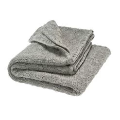 Merino Wool Baby Blanket - Grey(Disana Merino Wool Baby Blanket Grey)