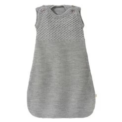 Merino Wool Sleeveless Sleeping Bag - Grey(Disana Merino Wool Sleeveless Sleeping Bag Grey)