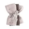 Muslin Cloths - Set Of 3 - Folia(Garbo And Freinds Folia Muslin Cloths Set Of 3)