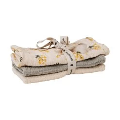 Muslin Cloths - Set Of 3 - Mimosa(Garbo And Friends Mimosa Muslin Cloths Set Of 3)