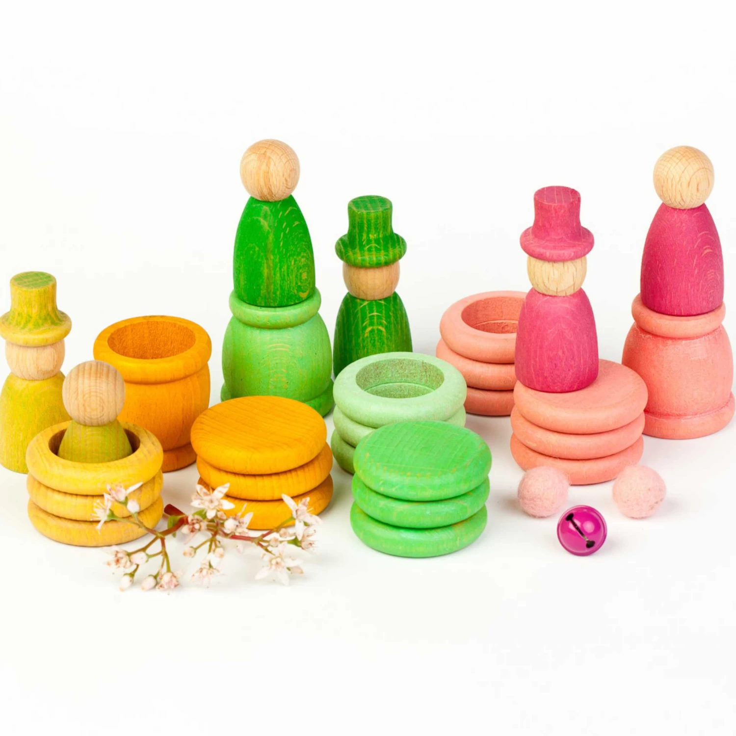 Aguamarina Spring Nins Play Set(Grapat Aguamarina Spring Nins Wooden Play Set) - Image 4