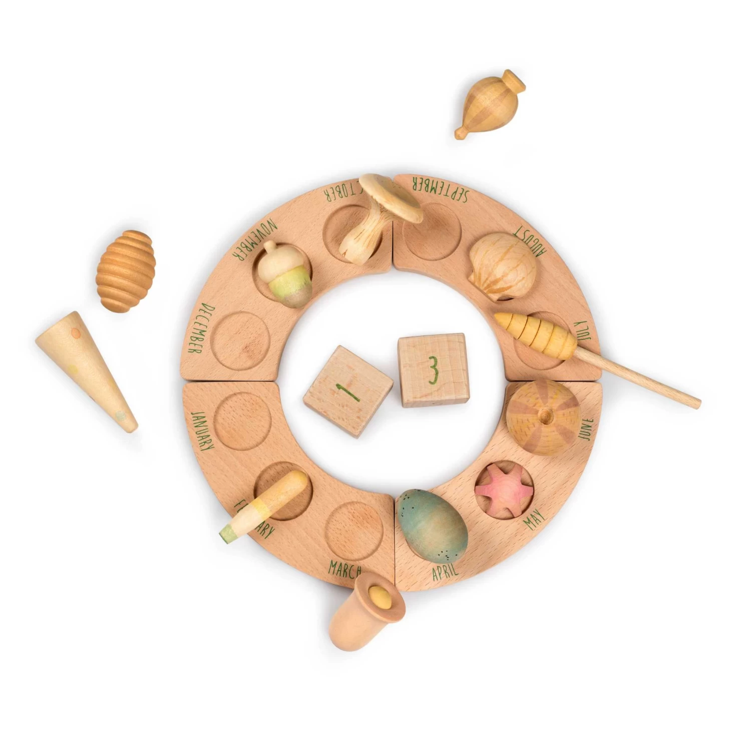 Wonders Set-12 Wooden Botanical Wonders(Grapat 12 Wooden Botanical Wonders Set) - Image 10