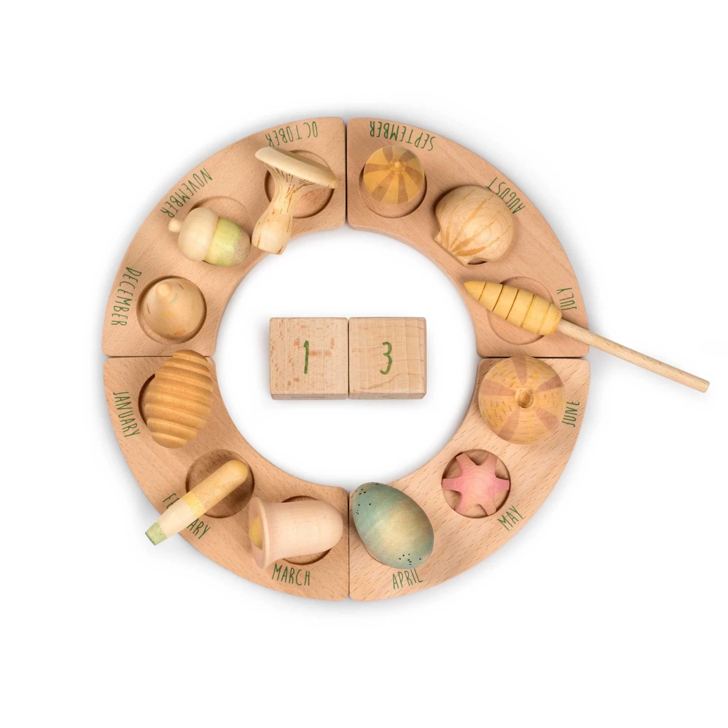 Wonders Set-12 Wooden Botanical Wonders(Grapat 12 Wooden Botanical Wonders Set) - Image 4