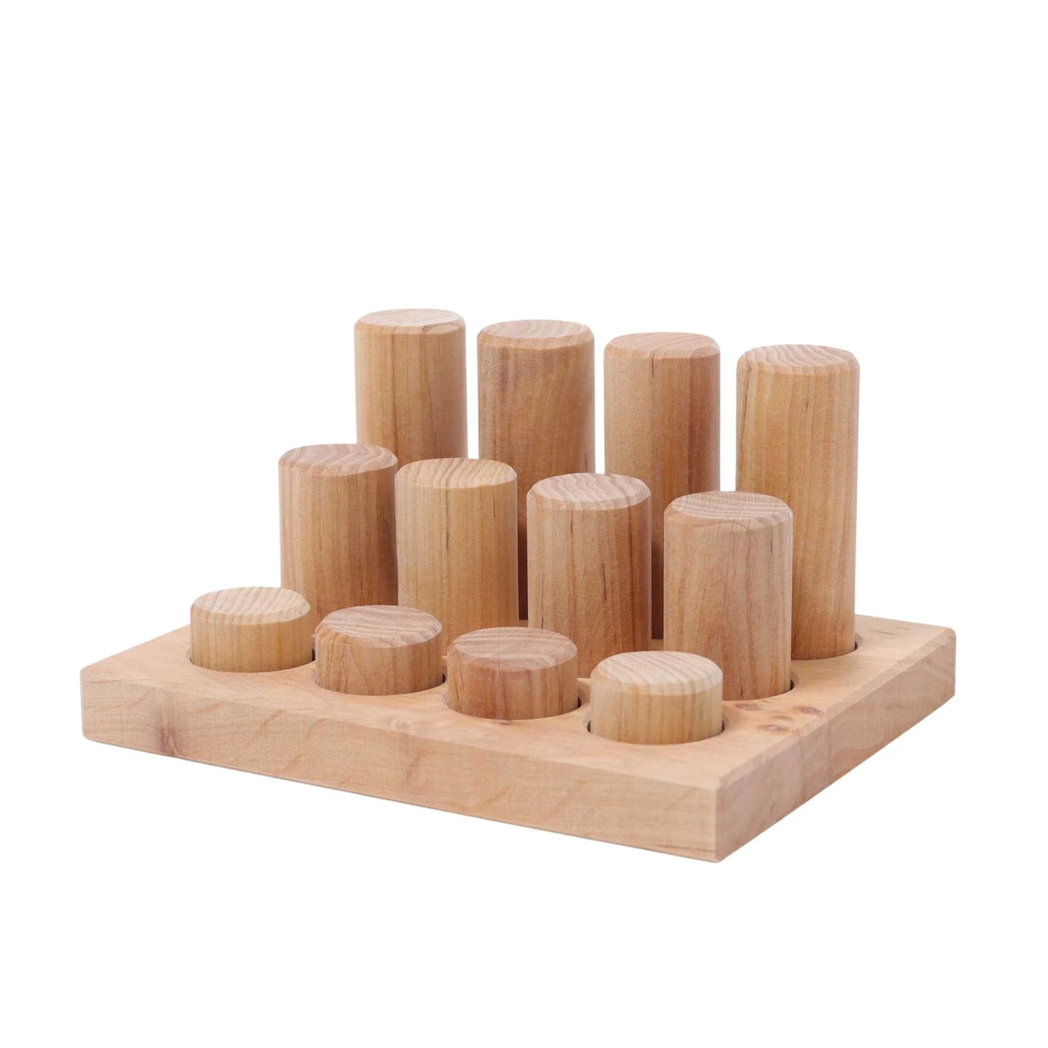 Stacking Game Small Natural Rollers(Grimms Stacking Game Small Natural Rollers)