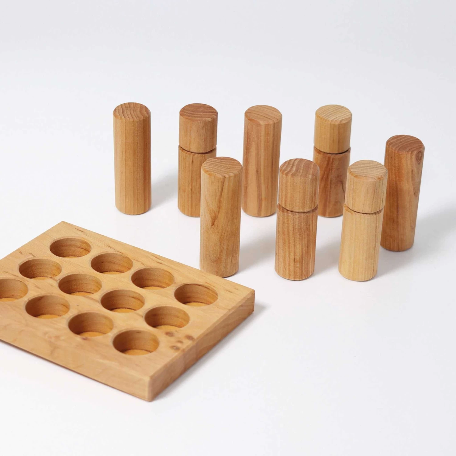 Stacking Game Small Natural Rollers(Grimms Stacking Game Small Natural Rollers) - Image 5