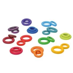 Rainbow Building Rings(Grimms Rainbow Building Rings)