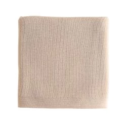 Felix Merino Wool Blanket - Oat(Hvid Felix Merinowool Blanket Oat)
