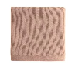 Felix Merino Wool Blanket - Rose(Hvid Felix Merinowool Blanket Rose)
