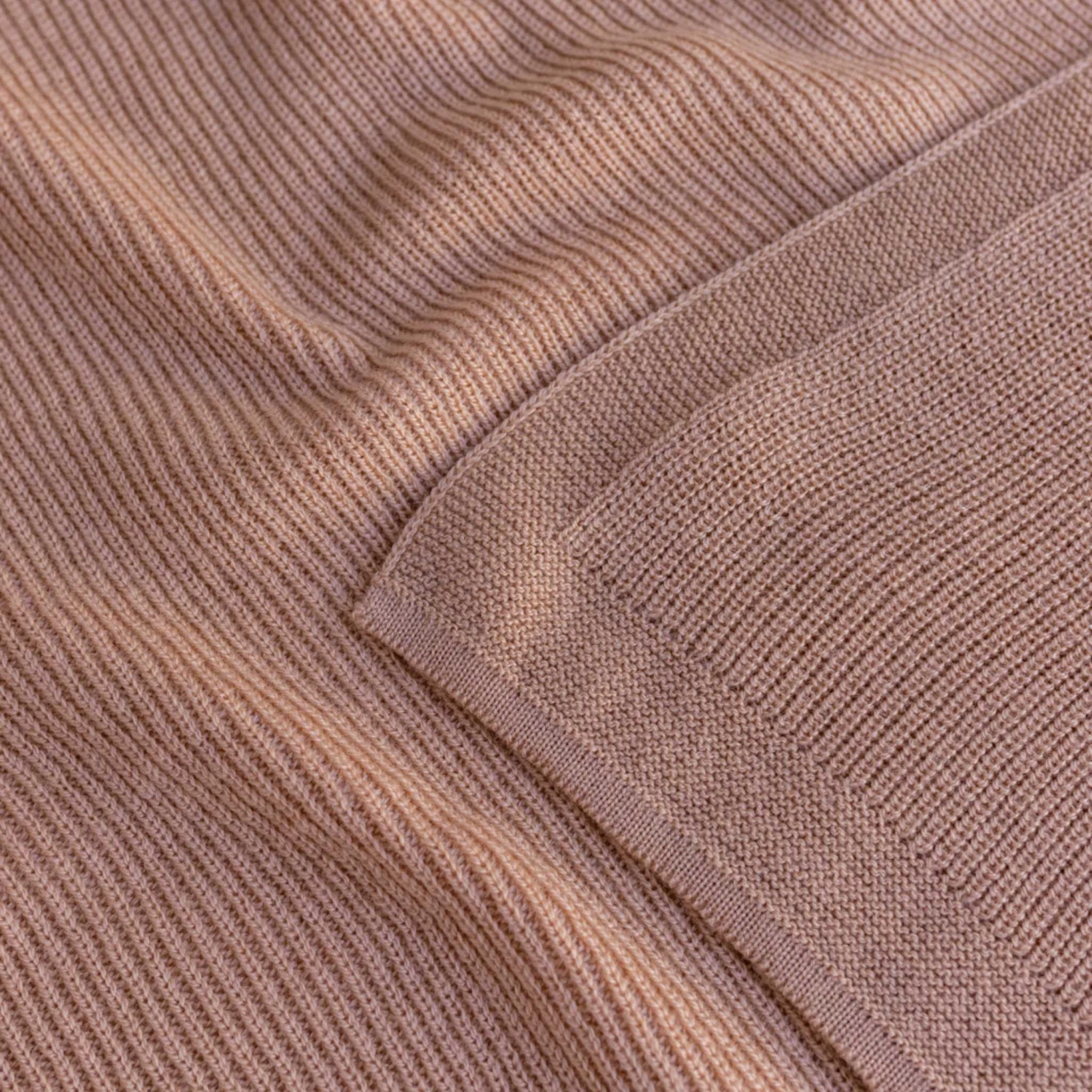 Felix Merino Wool Blanket - Rose(Hvid Felix Merinowool Blanket Rose) - Image 4