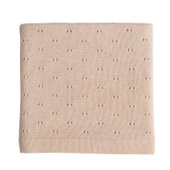 Bibi Merino Wool Blanket - Oat(Hvid Bibi Merinowool Blanket Oat)
