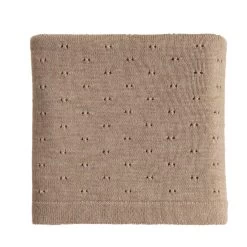 Bibi Merino Wool Blanket - Sand(Hvid Bibi Merino Wool Blanket Sand)