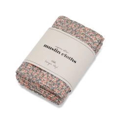 Muslin Cloth - Fleur De Glace (3 Pack)(Konges Slojd Muslin Cloth Fleur De Glace 3 Pack)