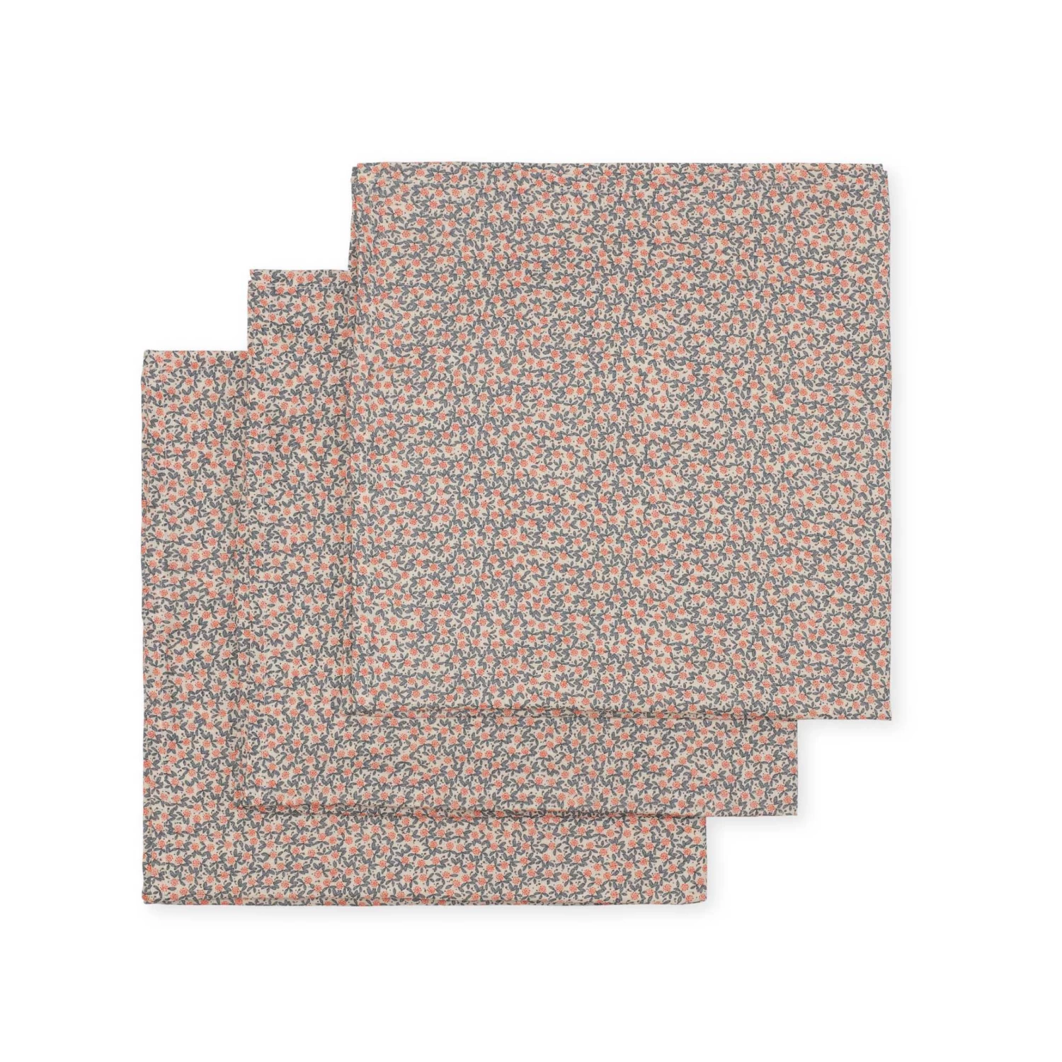 Muslin Cloth - Fleur De Glace (3 Pack)(Konges Slojd Muslin Cloth Fleur De Glace 3 Pack) - Image 2