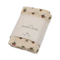 Muslin Cloth - Peonia (3 Pack)(Konges Slojd Muslin Cloth Peonia 3 Pack)