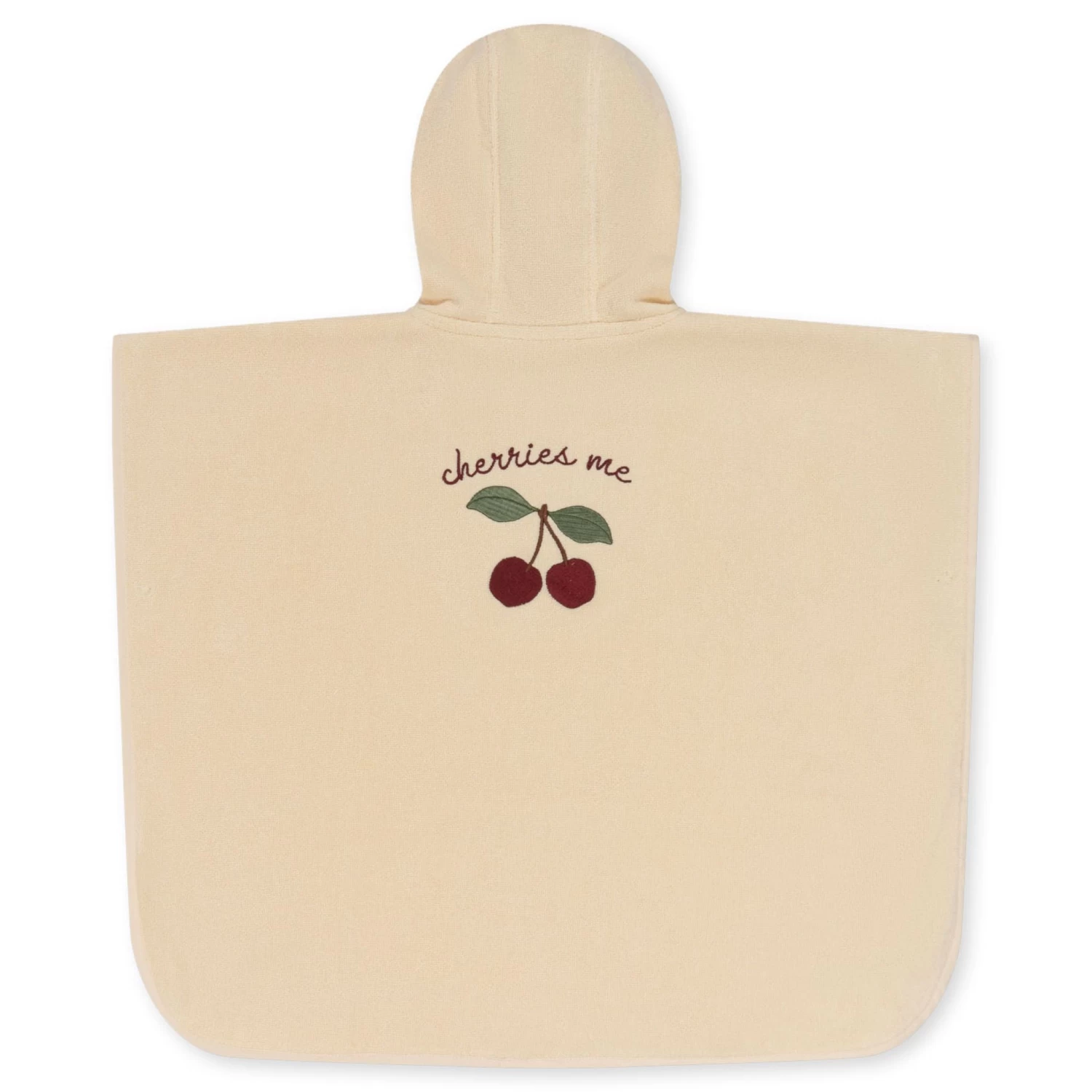 Terry Poncho - Cherry(Konges Slojd Terry Poncho Cherry)