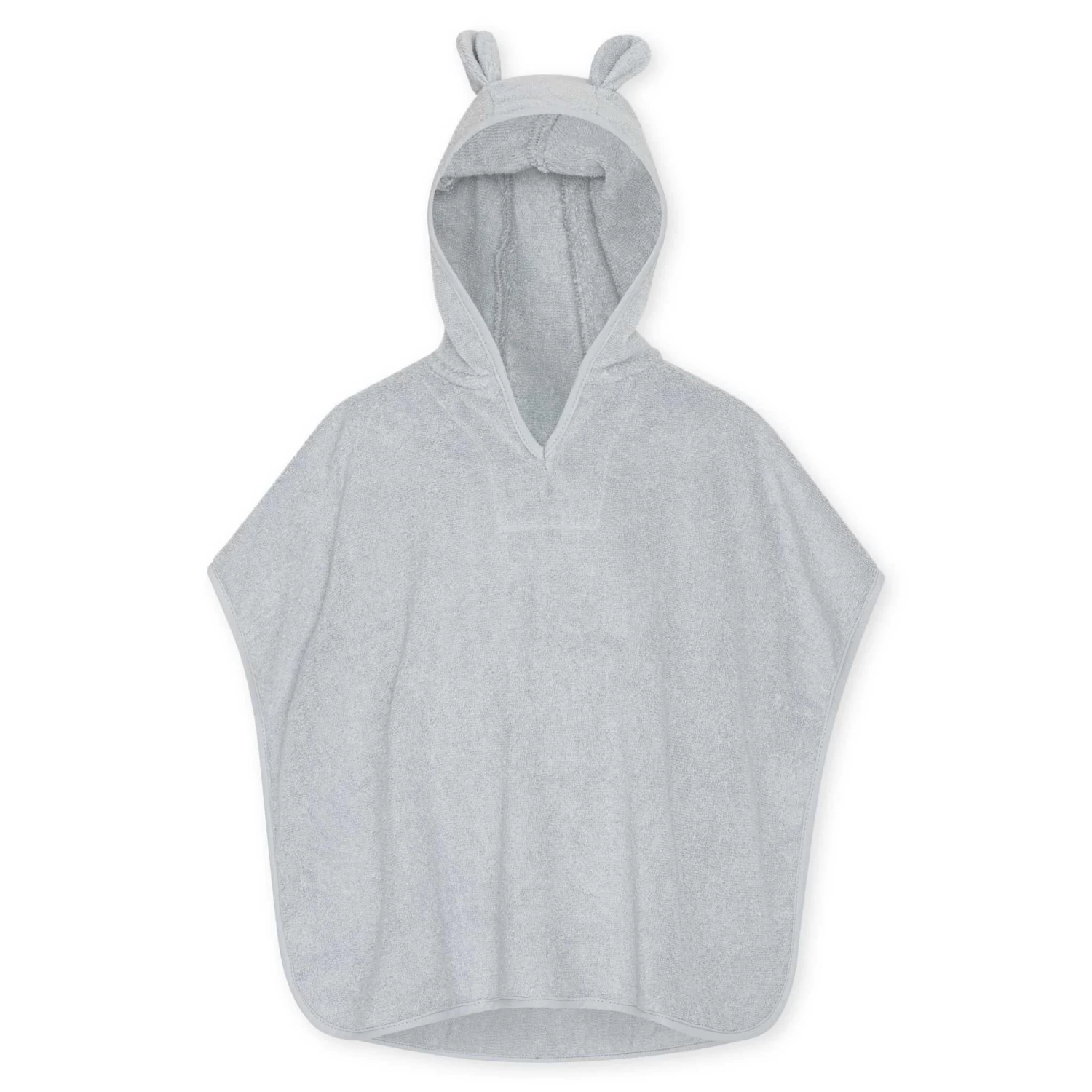 Terry Poncho - Dusty Blue(Konges Slojd Terry Poncho Dusty Blue)