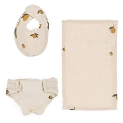 Dolls Nursery Set - Lemon(Konges Slojd Doll Nursery Set Lemon)