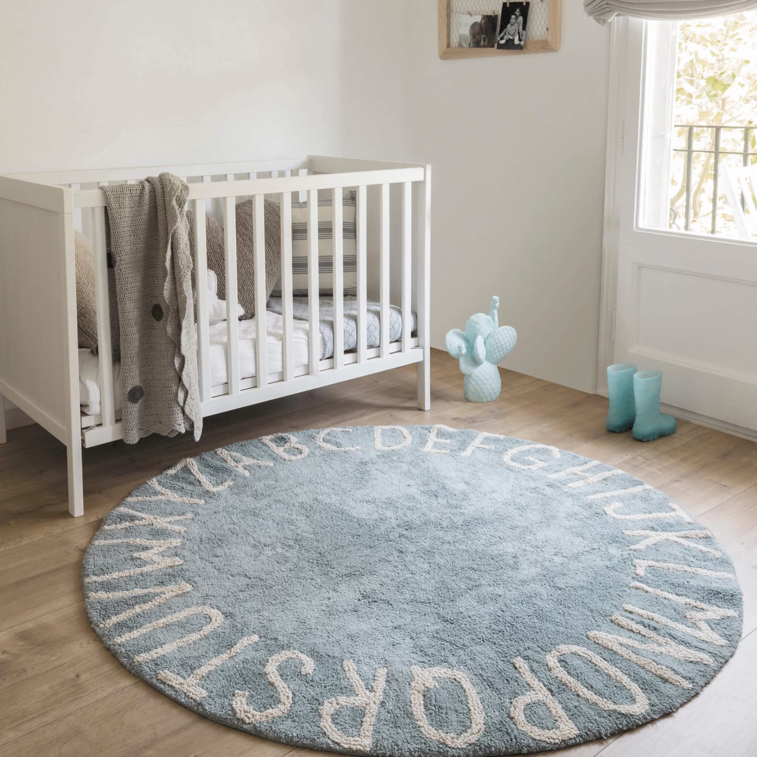 ABC Washable Rug - Vintage Blue(Lorena Canals Abc Washable Rug Vintage Blue) - Image 2