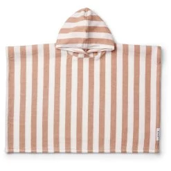 Paco Poncho - Pale Tuscany Stripe (Various Sizes)(Liewood Paco Poncho Pale Tuscany Stripe Various Sizes)