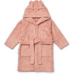Lily Bathrobe - Rabbit Dusty Coral(Liewood Lily Bathrobe Rabbit Dusty Coral)