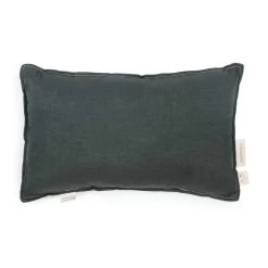Lin Francais Rectangular Cushion - Green Blue(Nobodinoz Lin Francais Rectangular Cushion Green Blue)