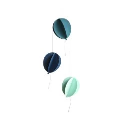 Balloon Mobile - Blues/ Greens(Livingly Balloon Mobile Blues And Greens)
