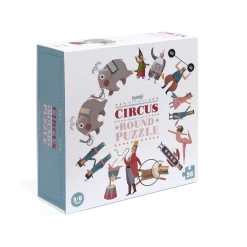Circus Round Jigsaw (Age 3+)(Londji Circus Round Age 3 Plus)