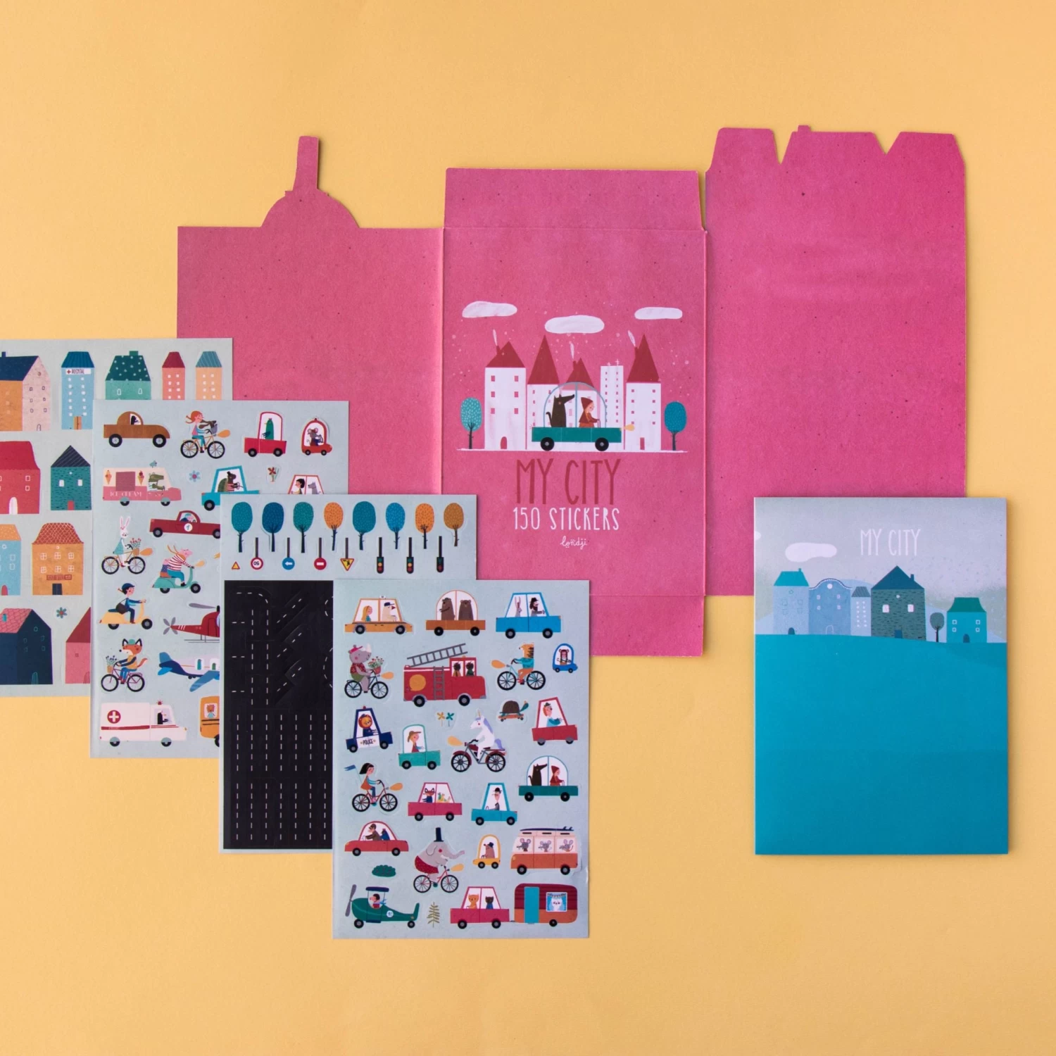 Stickers - City(Londji City Stickers Age 3) - Image 2