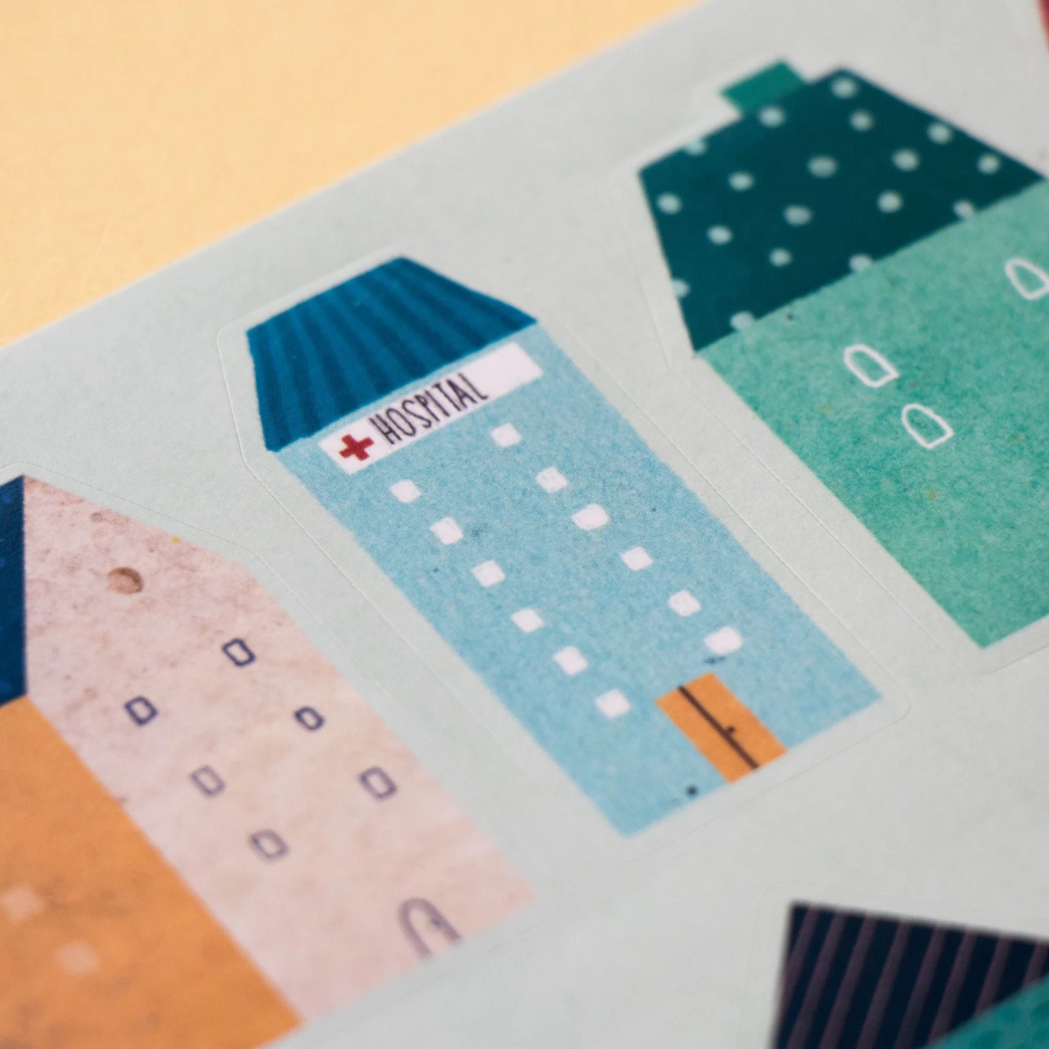 Stickers - City(Londji City Stickers Age 3) - Image 4