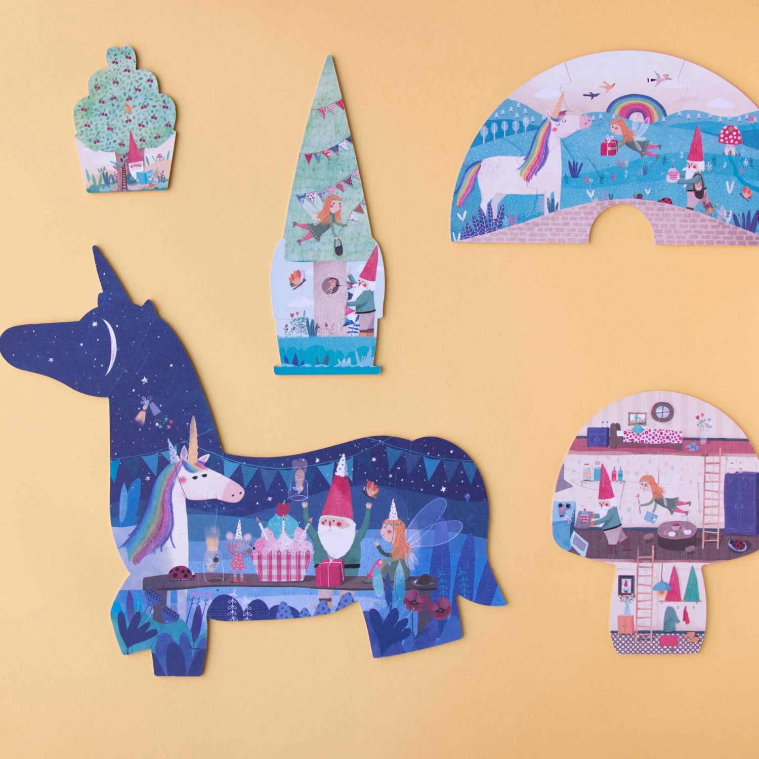 Happy Birthday Unicorn Jigsaw (Age 3+)(Londji Happy Birthday Unicorn Jigsaw Age 3) - Image 9