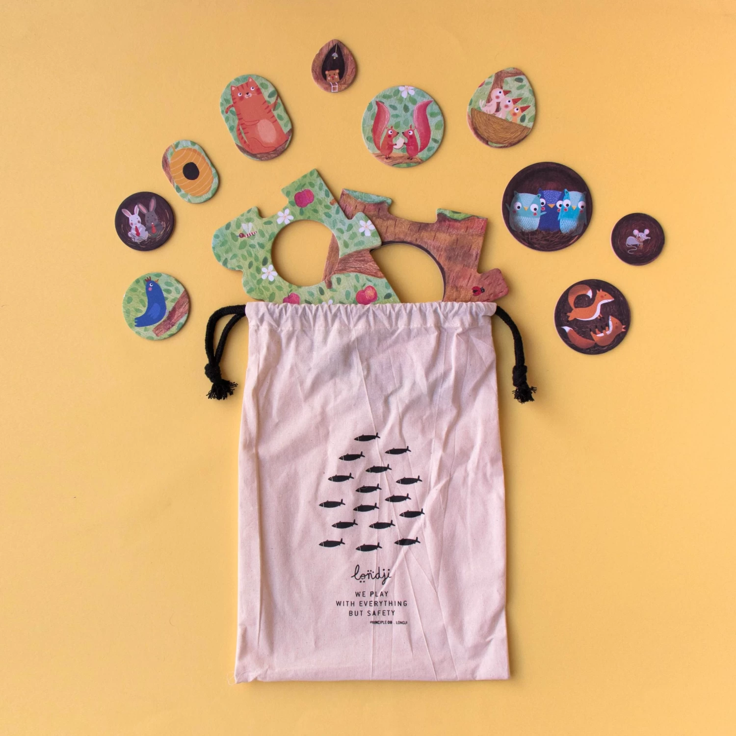 Mon Petit Pommier Jigsaw (Age 3+)(Londji Mon Petit Pommier Jigsaw Age 3) - Image 4