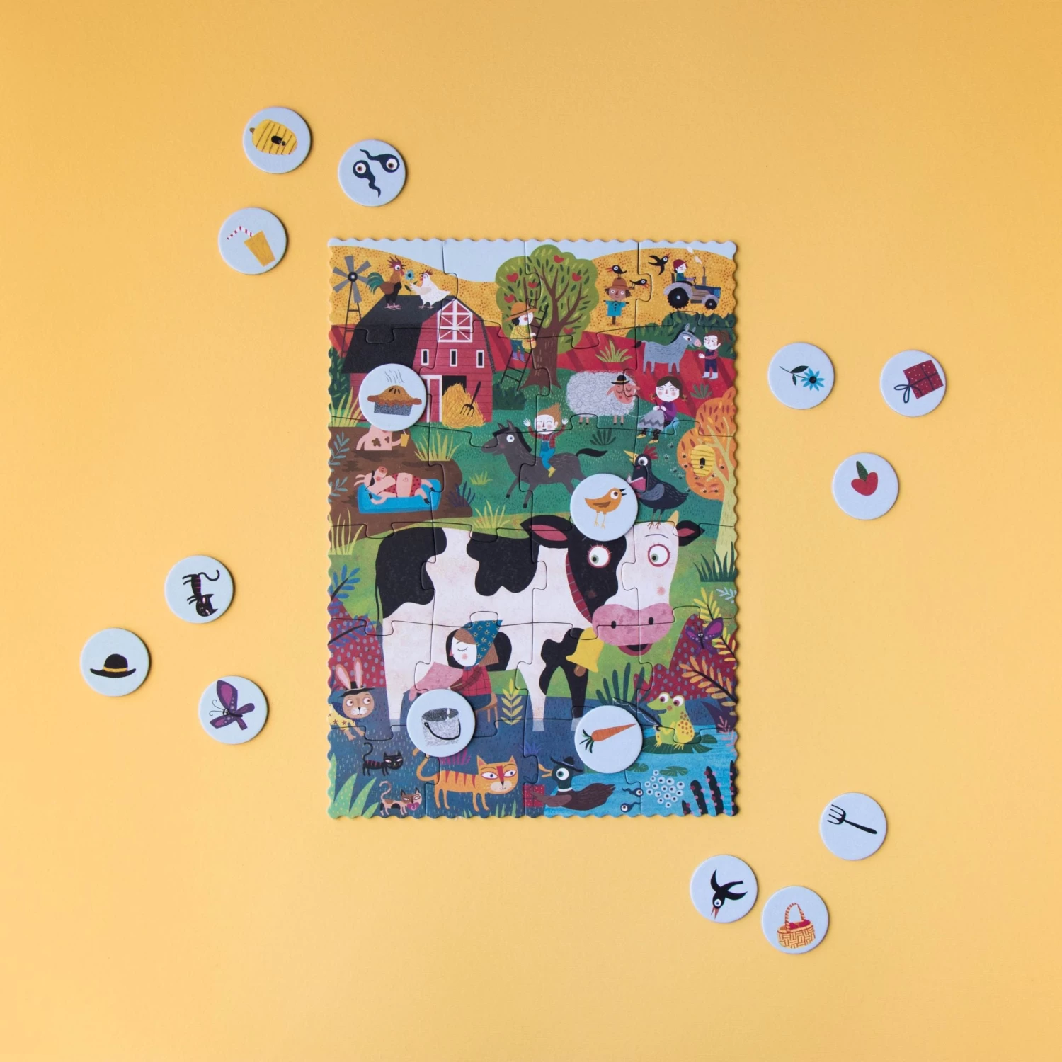 My Little Farm Pocket Jigsaw (Age 3+)(Londji My Little Farm Pocket Jigsaw Age 3 Plus) - Image 5