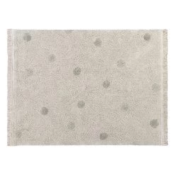 Hippy Dots Washable Rug - Olive(Lorena Canals Hippy Dots Washable Rug Olive Green)