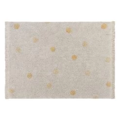 Lorena Canals Hippy Dots Washable Rug - Honey(Lorena_canals_hippy Dots Washable Rug Honey)