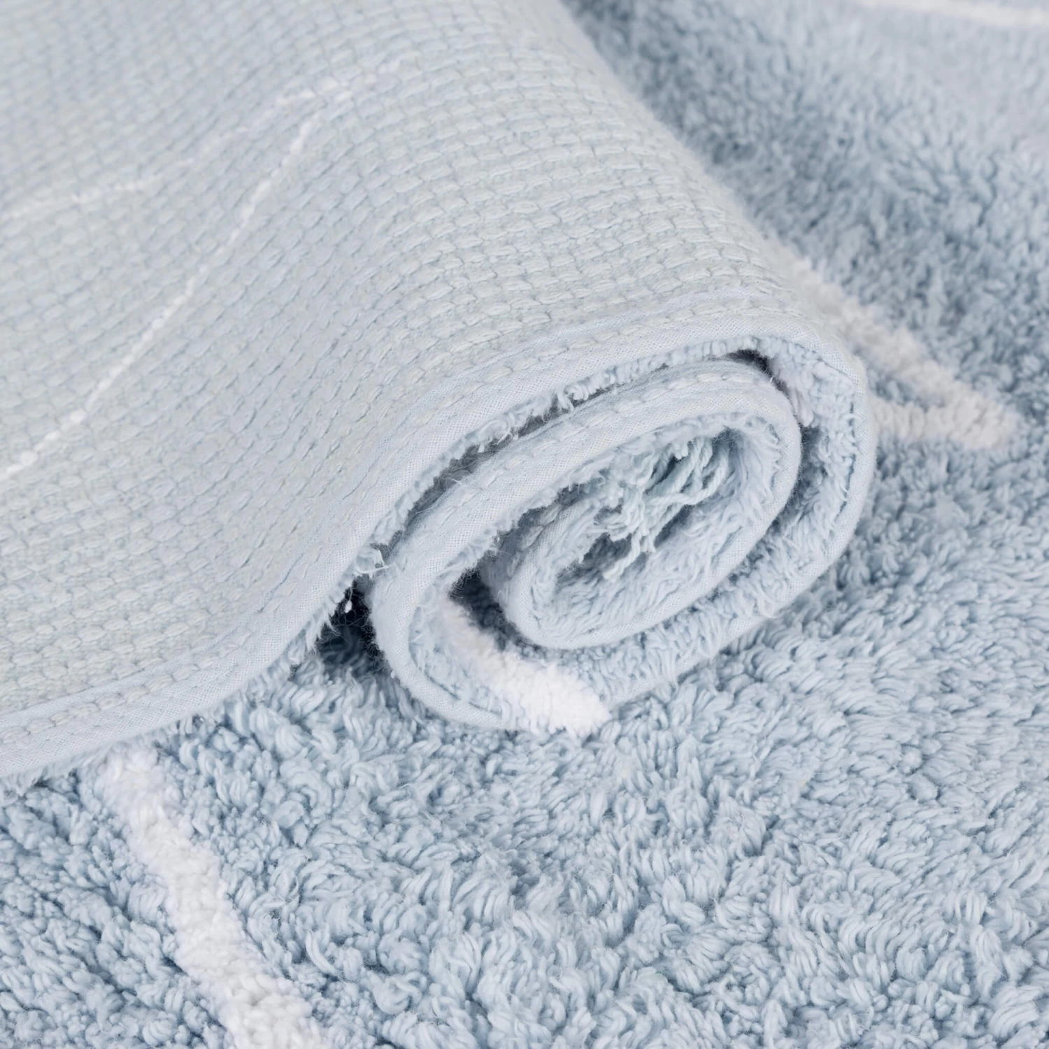 Hippy Washable Rug - Soft Blue(Lorena Canals Hippy Washable Rug Soft Blue) - Image 5