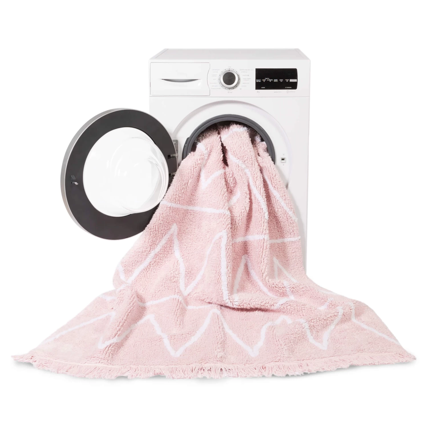 Hippy Washable Rug - Pink(Lorena Canals Hippy Washable Rug Pink) - Image 3