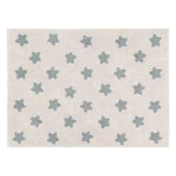 Stars Washable Rug - Vintage Blue(Lorena Canals Stars Washable Rug Vintage Blue)