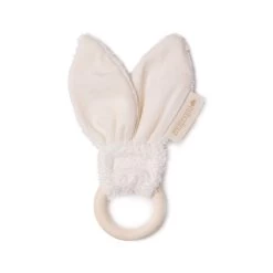 Bunny Teether - Natural(Nobodinoz Teether Cute Bunny Natural)