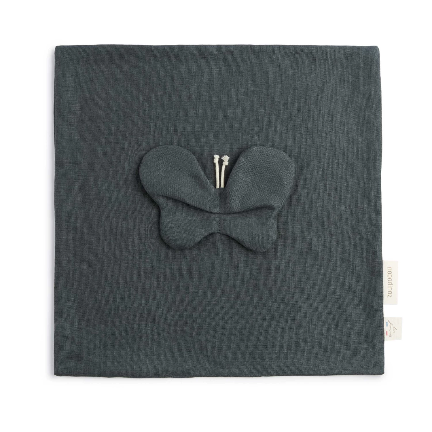Lin Francais Butterfly Doudou - Green Blue(Nobodinoz Lin Francais Butterfly Doudou Green Blue) - Image 5
