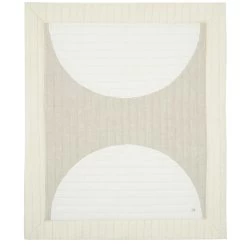 Lin Francais Moon Quilted Blanket(Nobodinoz Lin Francais Moon Quilted Blanket)