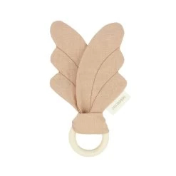 Lin Francais Wings Teether Ring - Sand(Nobodinoz Lin Francais Wings Teether Ring Sand)