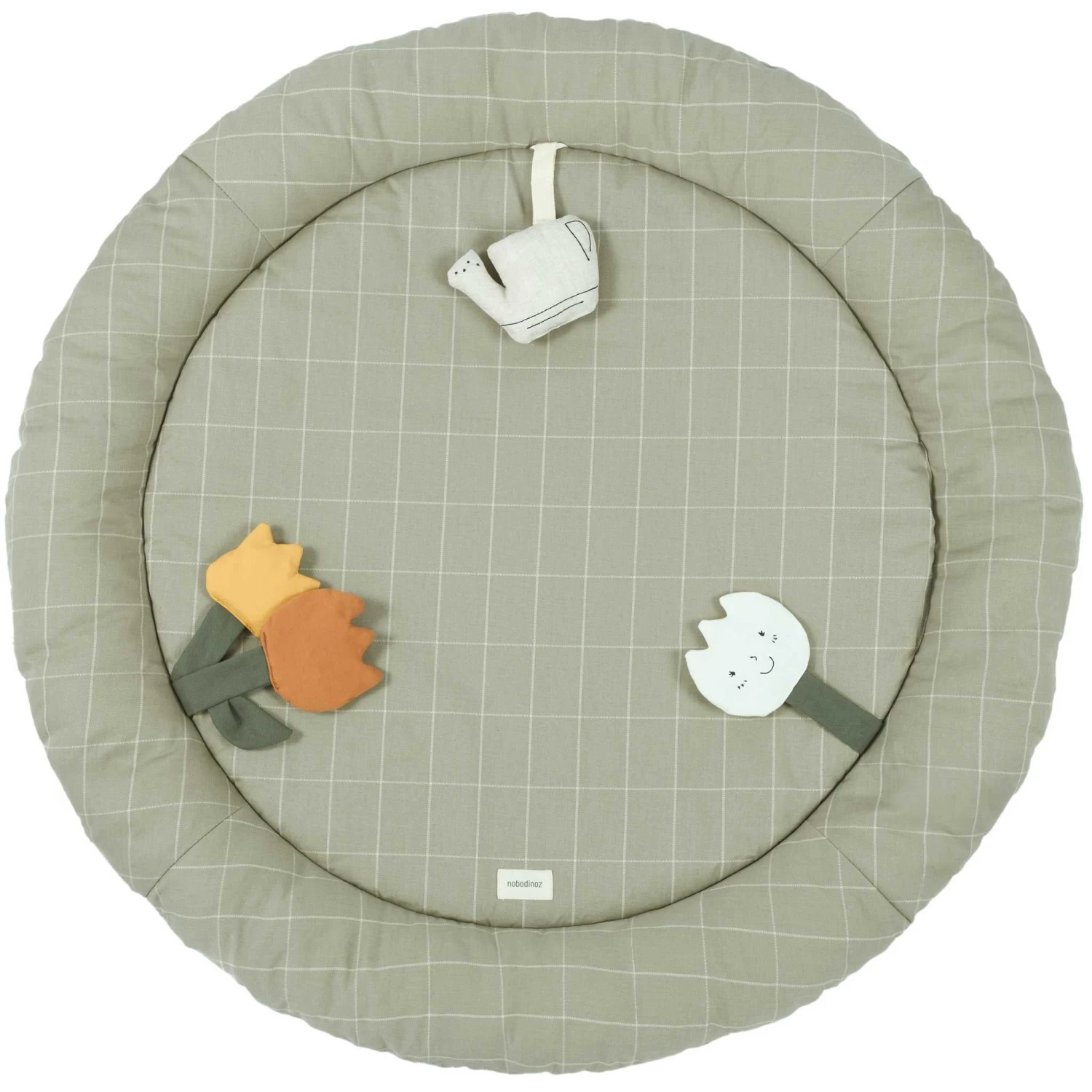Round Baby Activity Nest - Tulips(Nobodinoz Round Baby Activity Nest Tulips)